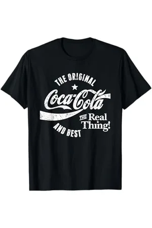 Coca-Cola Coca Cola Das Original und das beste weiße Logo T-Shirt