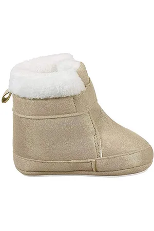Sterntaler Mädchen Baby Stiefel mit Klettverschluss, Farbe: Ecru, Größe: 15/16, Alter: 4-6 Monate, Artikel-Nr.: 5301808