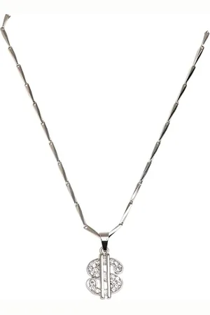 Urban classics Unisex TB4047-Small Dollar Necklace Manschettenknöpfe, , one Size