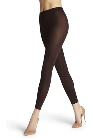 Falke Damen Leggings Cotton Touch W LE Baumwolle einfarbig 1 Stück, , S