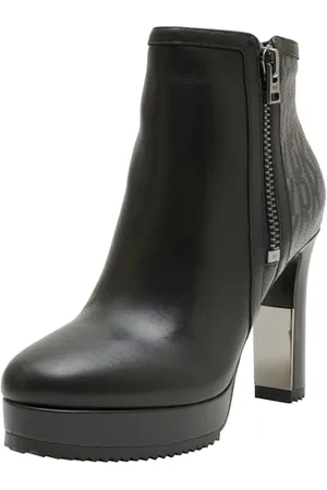 DKNY Damen Liana-Platform Ankle Boot, Black, 40 EU