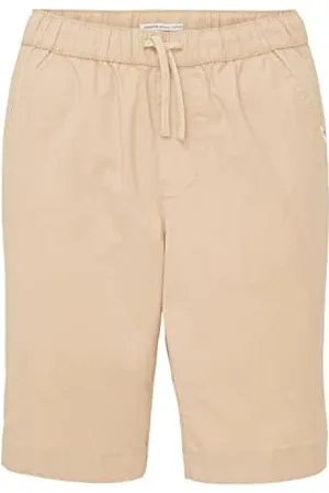 TOM TAILOR Jungen 1036871 Kinder Basic Chino Shorts, 22201-Cream Toffee, 92