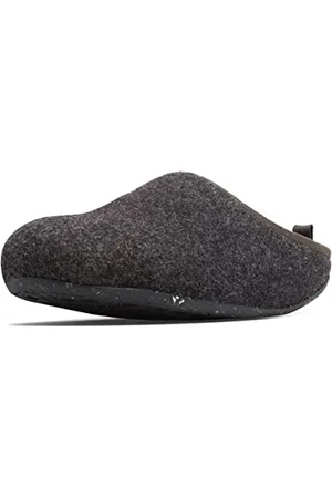 Camper Wabi, Herren Flache Hausschuhe, Grau (Dark Gray), 39 EU