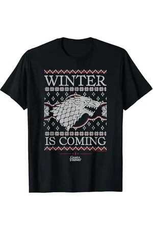 Game of Thrones Ugly Christmas T-Shirt, , S, Kurzarm, Lizenziertes Design aus der Serie, Unisex, Winter