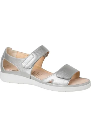 Ganter Damen GINA Sandale, Silver, 40 EU