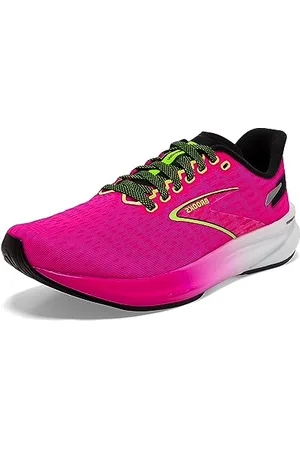 Brooks Damen Hyperion Sneaker, Pink Glo/Green/Black, 38.5 EU