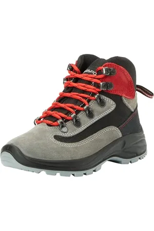 Garsport Dublin TEX Trekking Shoe, GRAU/ROT, 32 EU