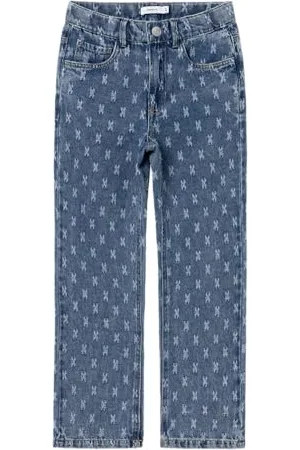 NAME IT Nkfrose Hw Straight Jeans 5352-Za N
