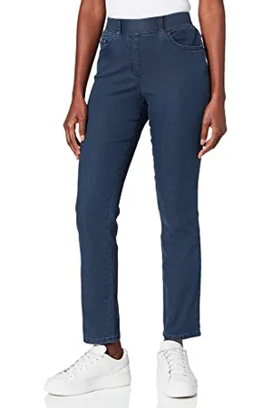 Brax Damen LAVINA Skinny Jeans,, per pack Blau ( 22), 36W / 32L(Herstellergröße: 36K)