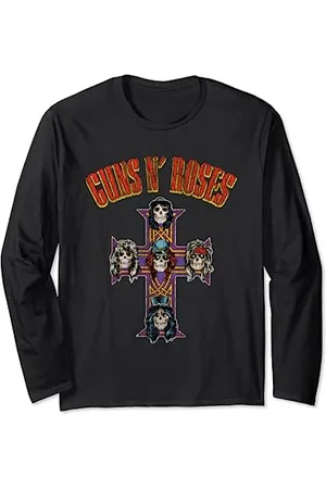 Guns N´Roses Kreuz in Distressed-Optik Langarmshirt