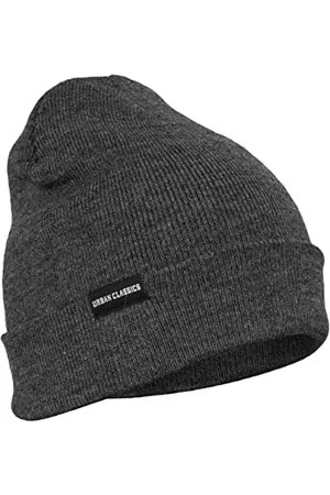 Urban classics Herren Basic Flap Beanie Strickmütze, , (Herstellergröße: one Size)