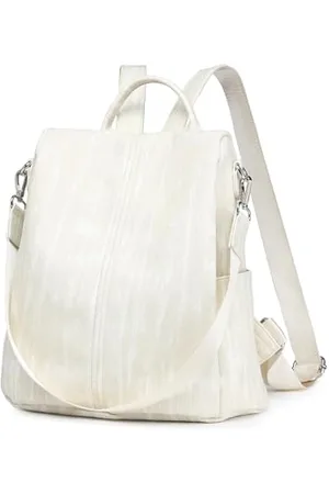 MISS LULÙ Damen Reiserucksack Kleiner Rucksack Anti-Diebstahl Nylon Taschen Design Handtasche Wasserdicht Umhängetasche für Schule