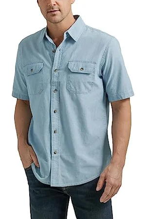 Wrangler Herren Short Sleeve Classic Woven Shirt Hemd, , Mittel
