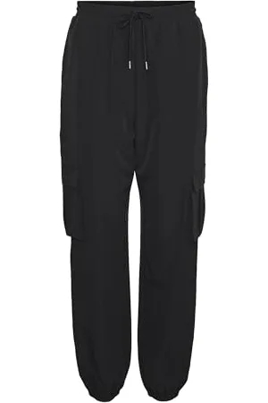 VERO MODA Female Cargo-Hose VMKIMBERLY Hohe Taille Cargohose
