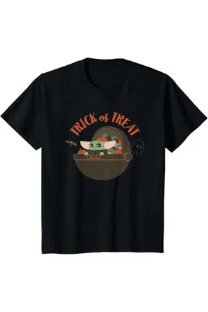STAR WARS Kinder Mandalorian Grogu Trick Or Treat T-Shirt