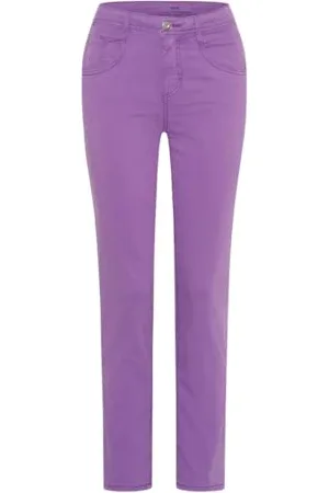 Brax Damen Style Shakira S Free to Move: Five-Pocket-Röhrenjeans Jeans, Purple, 27W x 30L