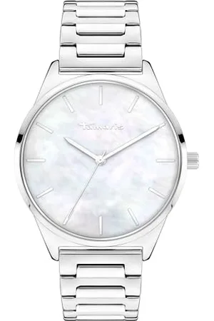 Tamaris Damen Analog Quarz Uhr mit Edelstahl Armband TT-0175-MQ