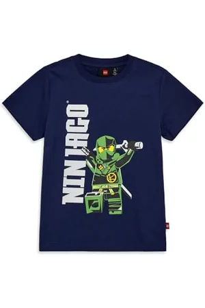 KABOOKI Lego Ninjago T-Shirt für Kinder | Kurzarm | T-Shirt für Jungen | 100% weicher Baumwolle |104 |