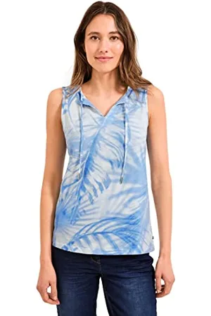 CECIL Damen B320048 Sommertop Floral, , XXL