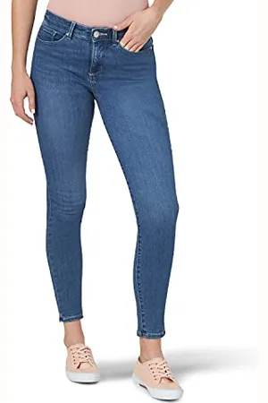 Lee Uniforms Damen Sculpting Slim Fit Skinny Leg Jeans, , 44 Kurze Schlauch