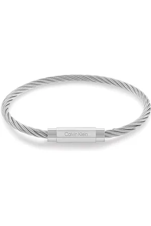 Calvin Klein Armband aus Geflochtenem Metall für Herren Kollektion MODERN GRID aus Edelstahl - 35000419