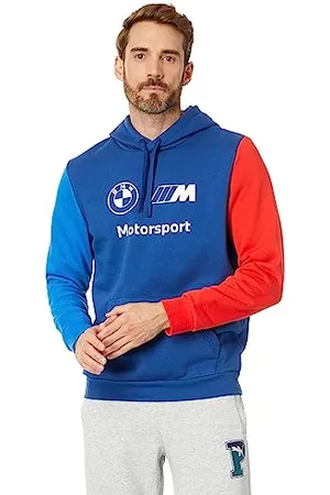 PUMA Herren BMW M Motorsport Essentials Fleece Hoodie Sweatshirt, , XX-Large