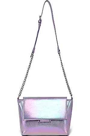 Alessandro Schultertasche Universum aus weichem, schimmernen Material 23cm x 18cm x 8cm