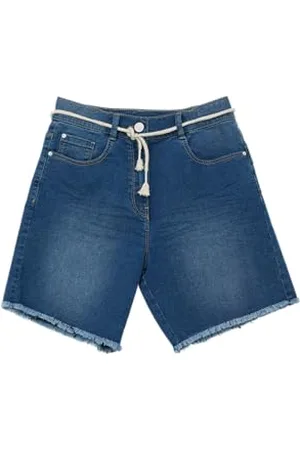 QS by s.Oliver Jeans-Bermuda/Loose Fit/High Rise/Wide Leg 140/REG