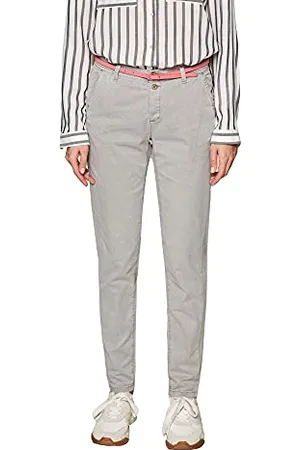 ESPRIT Damen Chino_999CC1B802 Hose, , 32W / 32L