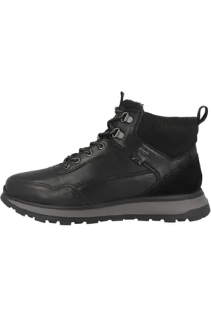 QS by s.Oliver Herren Stiefel zum Schnüren mit Reißverschluss Gefüttert, Schwarz (Black), 45 EU