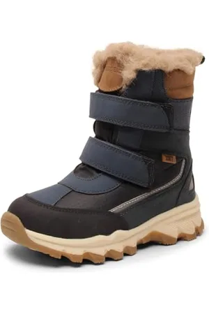 Bisgaard Kinder Winterstiefeletten Eddie TEX Blau Textil/Leder