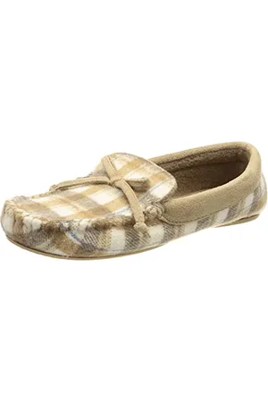 flip*flop Damen loafercheck Hausschuh, , 42 EU