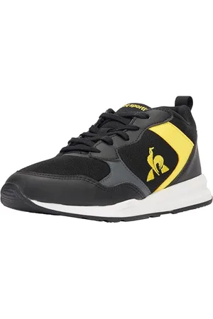 Le Coq Sportif R500 Gs Black/Blazing Yellow Sneaker, 39 EU