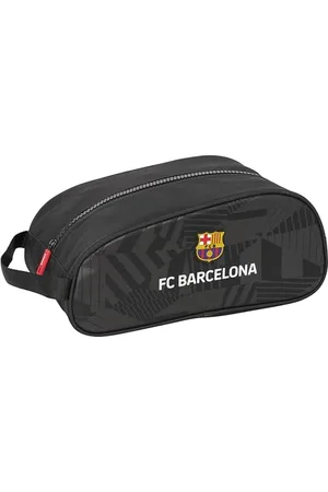 Safta F.C. Barcelona Black – ovaler Schuhschrank, Mehrzweck, Federmäppchen, Sport, außerschulisch, Fußball, bequem und vielseitig, 34 x 18 x 15 cm, , , Estándar, Lässig