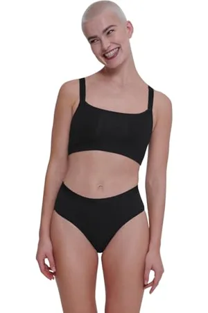 Sloggi Damen GO Casual Top, Black, S