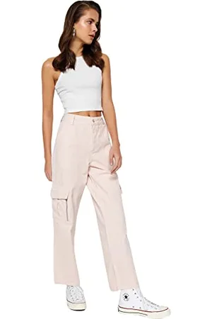 Trendyol Damen Women High Waist Skinny Regular Fit Jeans Hose, , 36