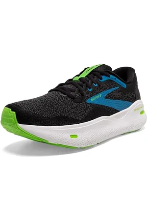 Brooks Herren Ghost Max Sneaker, Black/Atomic Blue/Jasmine, 41 EU