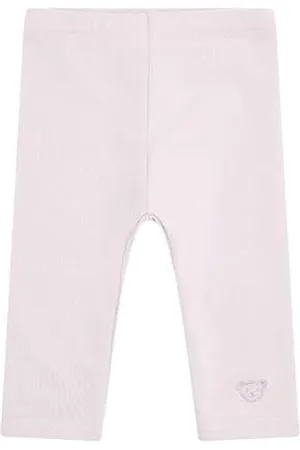 Steiff Leggings EU Größe 80 , Mädchen Leggings, Sweatpants aus Baumwolle, Baby Jogging Hose, Bequeme und weiche Trainingshose, waschmaschinenfest