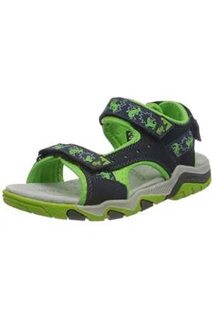 Lurchi Jungen Brian Riemchensandalen, Blau (Navy Green 44), 26 EU