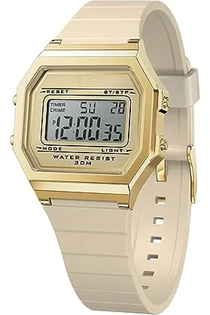 Ice-Watch ICE digit retro Almond skin - Beige Damenuhr mit Plastikarmband - 022062 (Small)