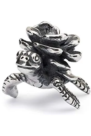 Trollbeads Charm Lotus Schildkröte aus Sterling- in der Farbe , TAGBE-40115