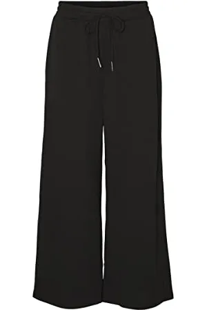 Noisy May Elegante Stoffhose Lässige Jogginghose Wide Mid Waist Pants Curvy Übergröße Plus Size NMJASA, Farben: ,Größe Damen:44
