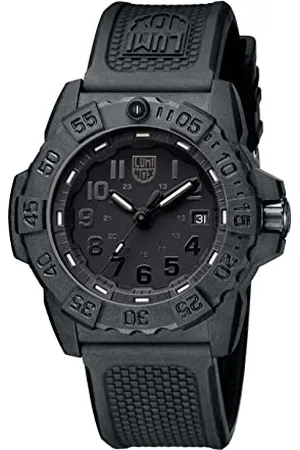 Luminox Unisex-Erwachsene Analog Schweizer Quarzwerk Uhr mit Edelstahl Armband XS.3501.BO.F
