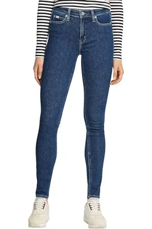Calvin Klein Jeans Damen Mid Rise Skinny J20j224020 Enganliegend, , 27W / 32L