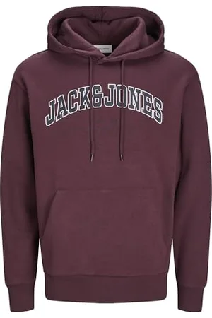 JACK & JONES Male Kapuzenpullover Plus Size Logo Kapuzenpullover