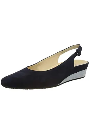 Hassia Damen Cannes Keilsandale, Blue/Ocean, 36 EU Weit