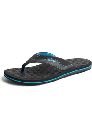Reef Herren The Ripper Flipflop, Black/Blue, 45 EU