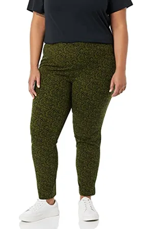 Amazon Damen Knöchelhose mit Bi-Stretch und seitlichem Reißverschluss in schmaler Passform, , 38
