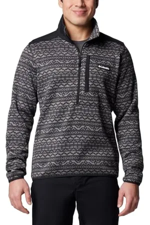 Columbia Herren Sweater Weather Printed Half Zip 2 Fleece Pull Over, , L