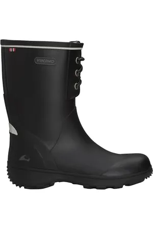 Viking Unisex-Kinder Navigator II Gummistiefel, Schwarz (Black/Multi), 32 EU